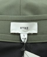 HYKE（ハイク）ひざ丈スカート カーキ サイズ:1(S位) レディース/2200659155146