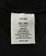 HYKE（ハイク）スウェット 黒 サイズ:1(S位) レディース/2200660787022