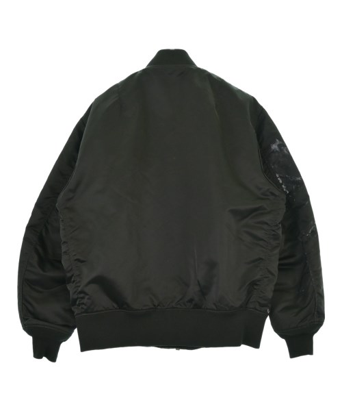 HYKE（ハイク）ミリタリーブルゾン 黒 サイズ:5(XXL位) メンズ/2200657383138