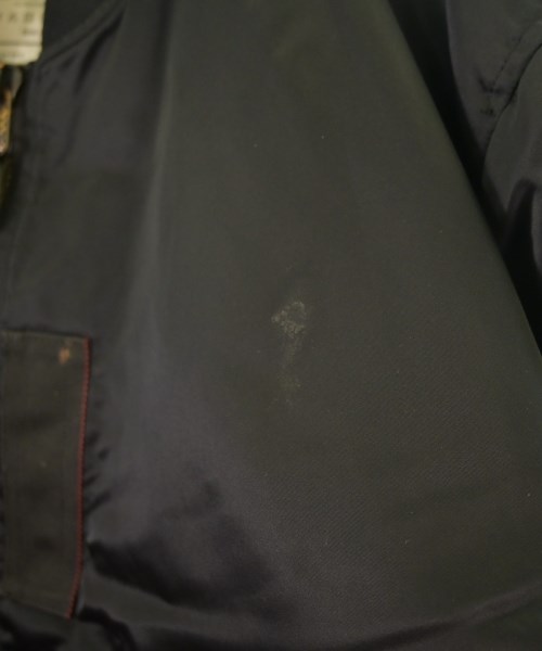 HYKE（ハイク）ミリタリーブルゾン 黒 サイズ:5(XXL位) メンズ/2200657383138