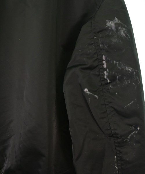 HYKE（ハイク）ミリタリーブルゾン 黒 サイズ:5(XXL位) メンズ/2200657383138