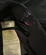 HYKE（ハイク）ミリタリーブルゾン 黒 サイズ:5(XXL位) メンズ/2200657383138