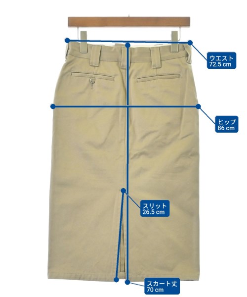 HYKE（ハイク）ロング・マキシ丈スカート ベージュ サイズ:2(M位) レディース/2200658848025