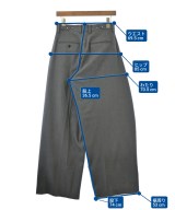 HYKE（ハイク）スラックス グレー サイズ:1(S位) レディース/2200661055168