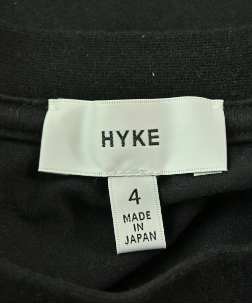 HYKE（ハイク）Tシャツ・カットソー 黒 サイズ:4(XL位) メンズ/2200650495050