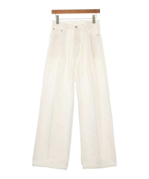 HYKE（ハイク）デニムパンツ 白 サイズ:1(S位) レディース/2200661956021