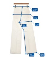 HYKE（ハイク）デニムパンツ 白 サイズ:1(S位) レディース/2200661956021