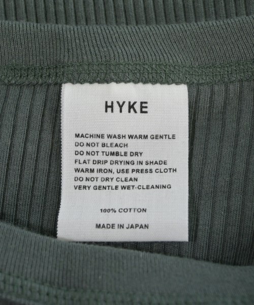 HYKE（ハイク）Tシャツ・カットソー 緑 サイズ:-(S位) レディース/2200661956038
