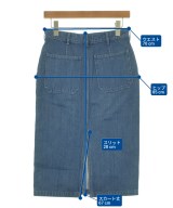 HYKE（ハイク）ひざ丈スカート 青 サイズ:1(S位) レディース/2200661984062