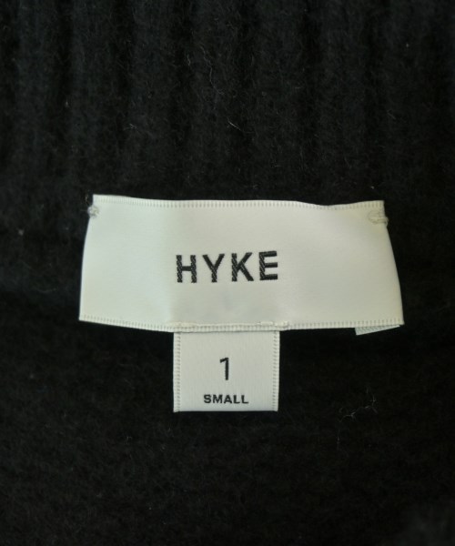 HYKE（ハイク）ニット・セーター 黒 サイズ:1(S位) レディース/2200710531018