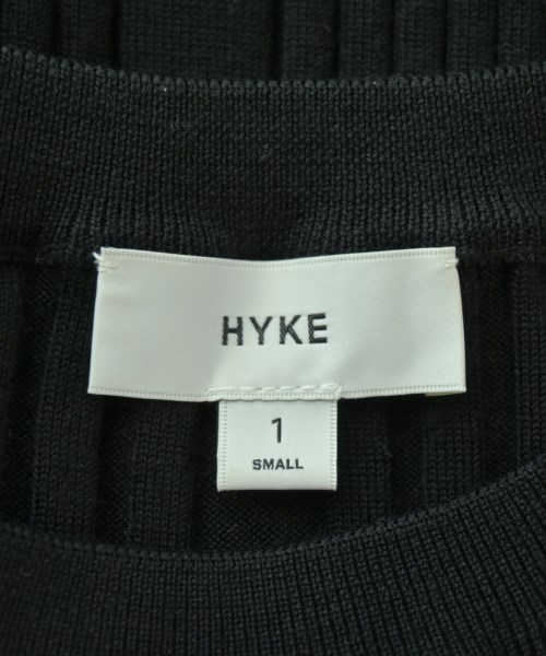 HYKE（ハイク）ニット・セーター 黒 サイズ:1(S位) レディース/2200710531025