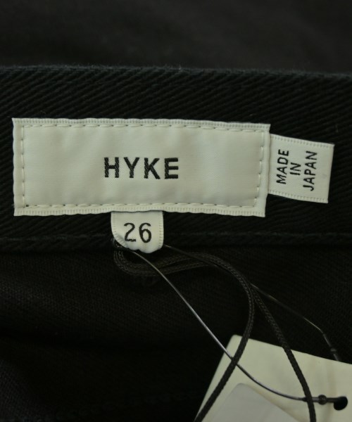 HYKE（ハイク）デニムパンツ 黒 サイズ:26(M位) レディース/2200709298120