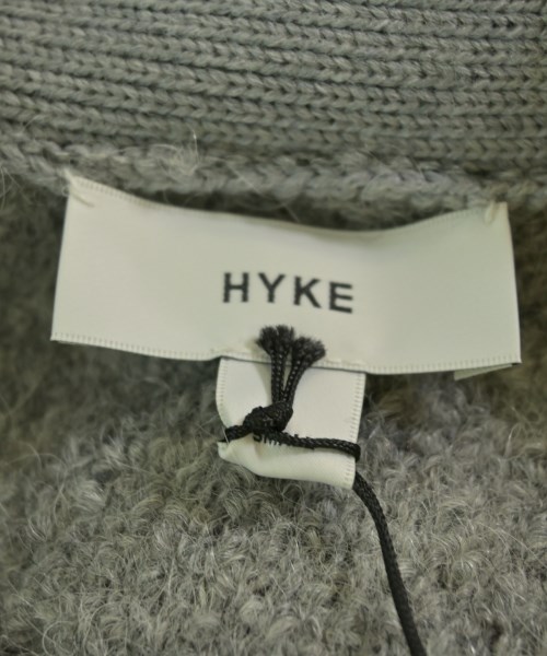 HYKE（ハイク）カーディガン グレー サイズ:1(S位) レディース/2200712084017