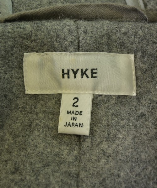 HYKE（ハイク）ダッフルコート グレー サイズ:2(M位) レディース/2200706435016