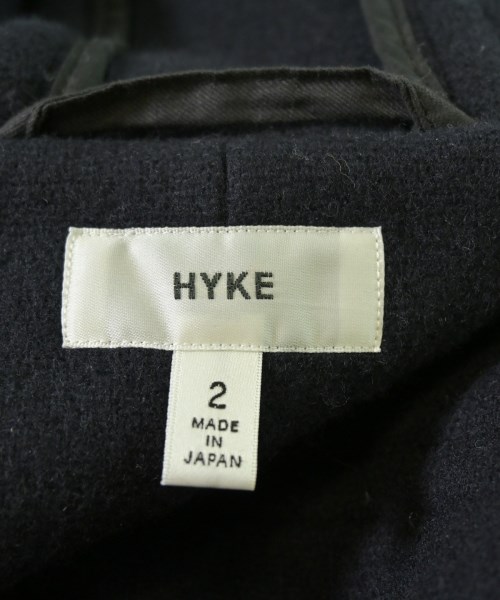 HYKE（ハイク）ダッフルコート 紺 サイズ:2(M位) レディース/2200706435023