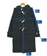 HYKE（ハイク）ダッフルコート 紺 サイズ:2(M位) レディース/2200706435023