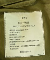 HYKE（ハイク）ミリタリーブルゾン カーキ サイズ:1(S位) レディース/2200706435115