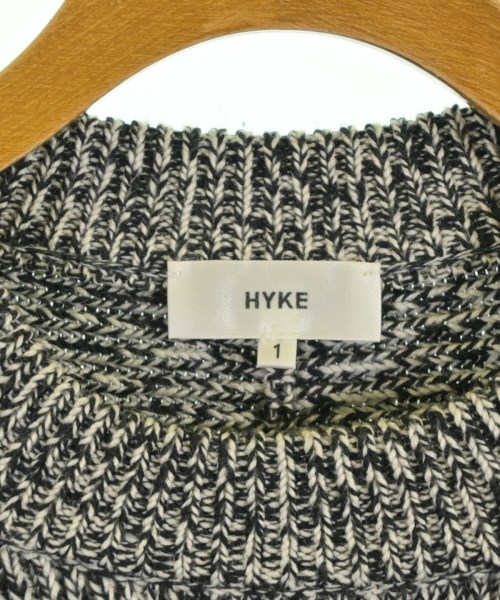 HYKE（ハイク）ニット・セーター 黒 サイズ:1(S位) レディース/2200706435610
