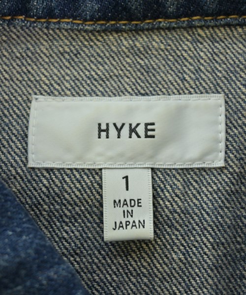 HYKE（ハイク）デニムジャケット 青 サイズ:1(S位) レディース/2200712998161