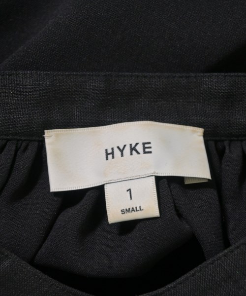 HYKE（ハイク）シャツワンピース 黒 サイズ:1(S位) レディース/2200713107029