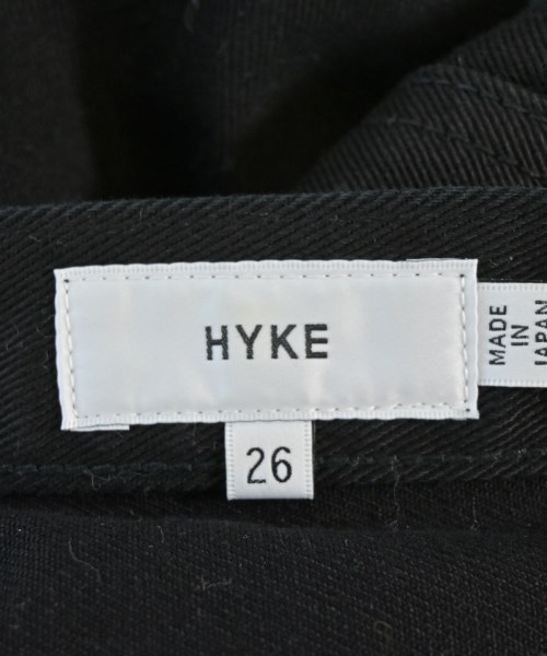 HYKE（ハイク）デニムパンツ 黒 サイズ:26(M位) レディース/2200713198010