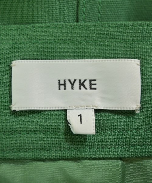 HYKE（ハイク）ひざ丈スカート 緑 サイズ:1(S位) レディース/2200713811162