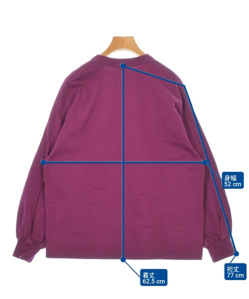 HYKE（ハイク）Tシャツ・カットソー 紫 サイズ:1(S位) レディース/2200712582124