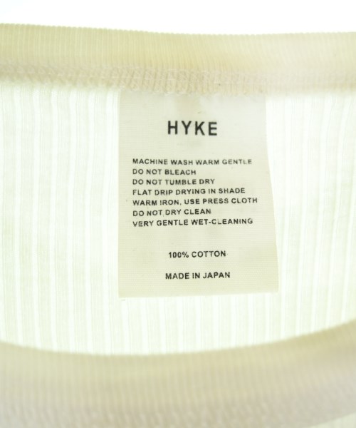 HYKE（ハイク）Tシャツ・カットソー 白 サイズ:-(XS位) レディース/2200712582148
