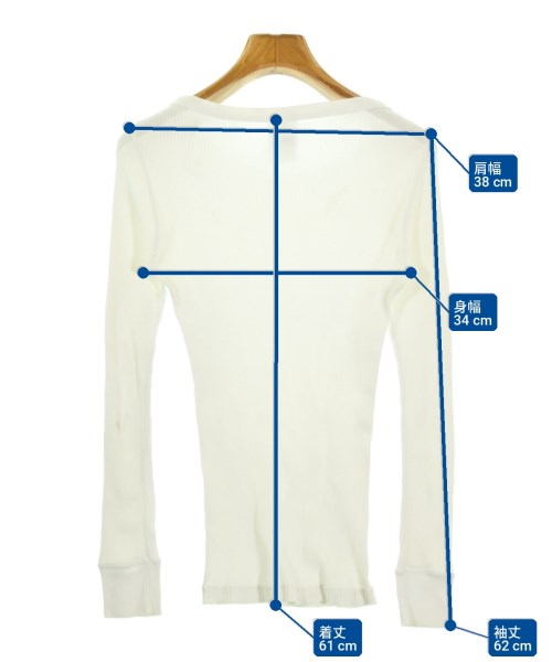 HYKE（ハイク）Tシャツ・カットソー 白 サイズ:-(XS位) レディース/2200712582148