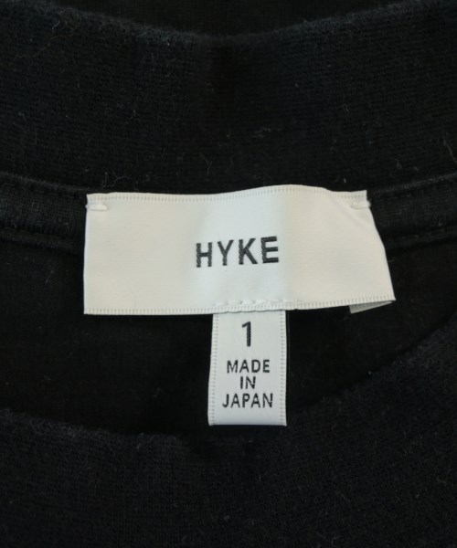 HYKE（ハイク）ノースリーブ 黒 サイズ:1(S位) レディース/2200714291055