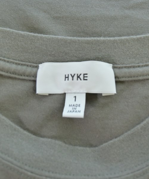 HYKE（ハイク）Tシャツ・カットソー カーキ サイズ:1(S位) メンズ/2200714676012