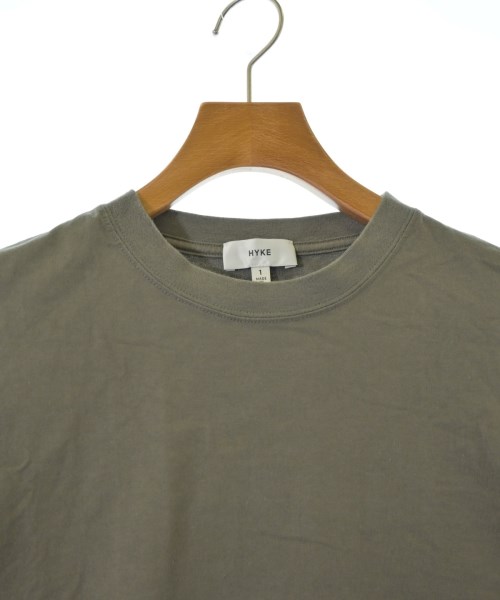 HYKE（ハイク）Tシャツ・カットソー カーキ サイズ:1(S位) メンズ/2200714676012