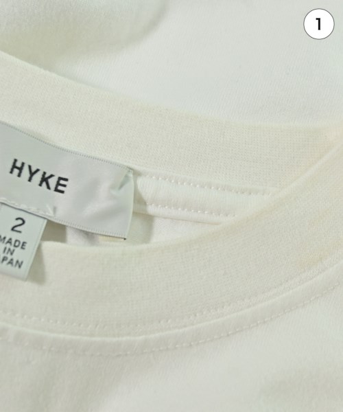 HYKE（ハイク）Tシャツ・カットソー 白 サイズ:2(M位) レディース/2200715316122