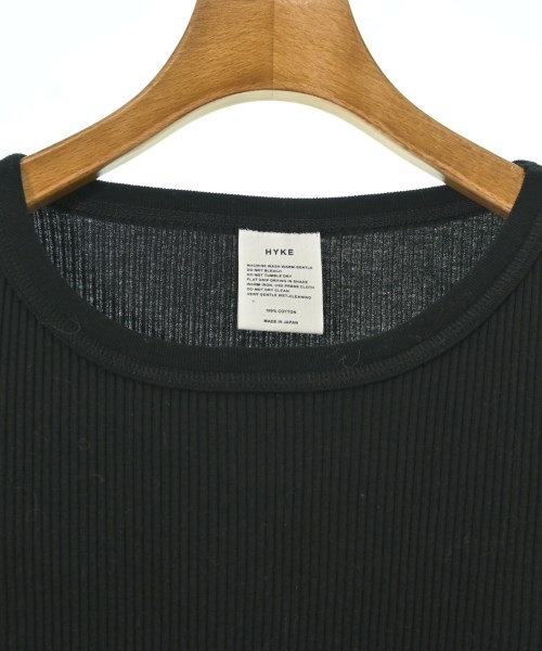 HYKE（ハイク）Tシャツ・カットソー 黒 サイズ:-(XS位) レディース/2200712490139