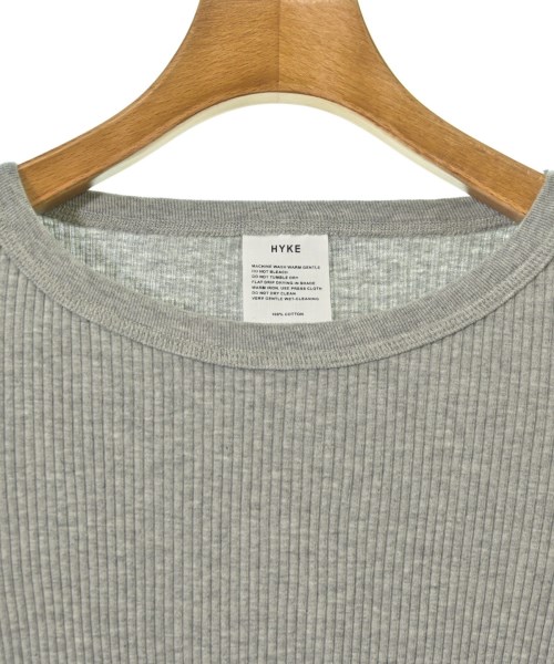 HYKE（ハイク）Tシャツ・カットソー グレー サイズ:-(XS位) レディース/2200712490146