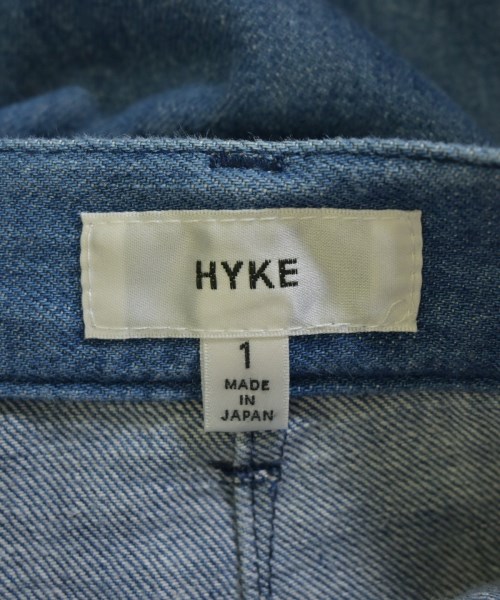 HYKE（ハイク）デニムパンツ 青 サイズ:1(S位) レディース/2200712848114