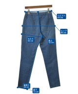 HYKE（ハイク）デニムパンツ 青 サイズ:1(S位) レディース/2200712848114