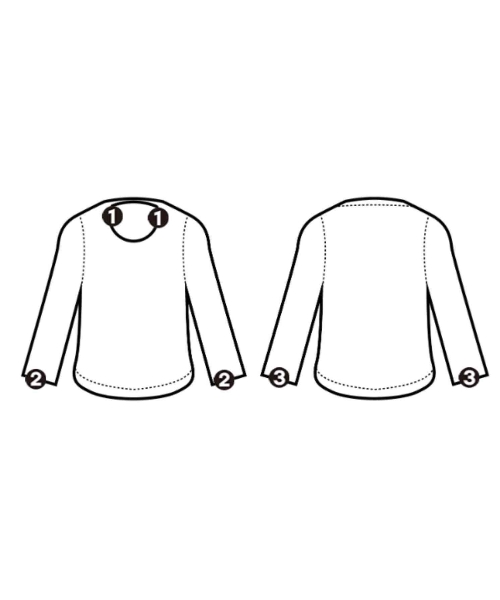 HYKE（ハイク）Tシャツ・カットソー 白 サイズ:1(S位) レディース/2200706432046
