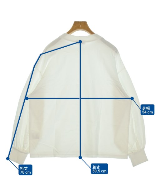 HYKE（ハイク）Tシャツ・カットソー 白 サイズ:1(S位) レディース/2200706432046
