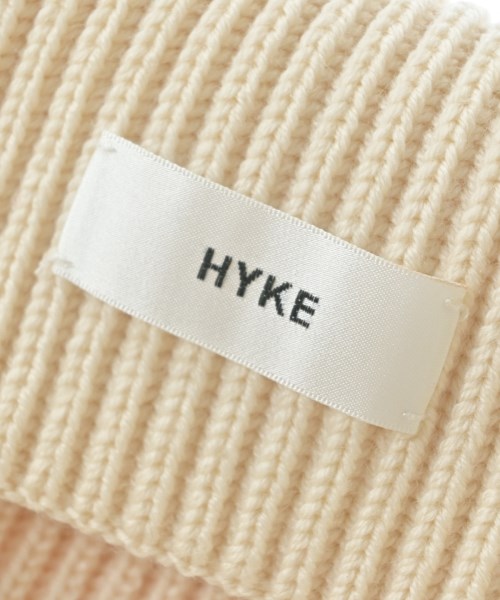 HYKE（ハイク）マフラー 白 サイズ:- レディース/2200714064086