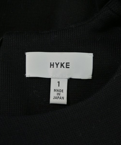 HYKE（ハイク）スウェット 黒 サイズ:1(S位) レディース/2200712011020