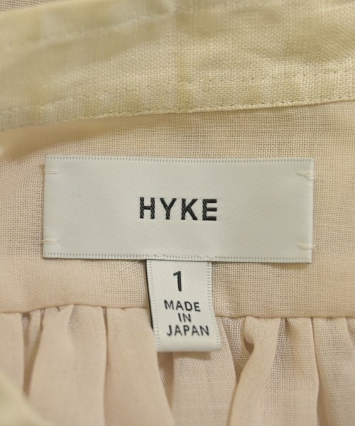 HYKE（ハイク）カジュアルシャツ ベージュ サイズ:1(S位) レディース/2200707674070