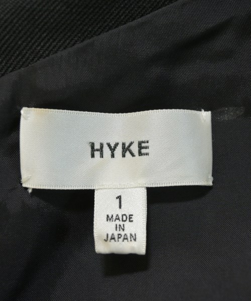 HYKE（ハイク）オールインワン/サロペット 黒 サイズ:1(S位) レディース/2200716822059