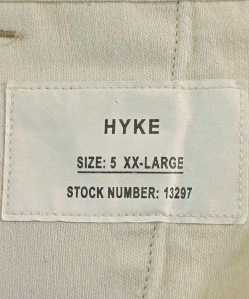 HYKE（ハイク）その他 ベージュ サイズ:XXL メンズ/2200716954026