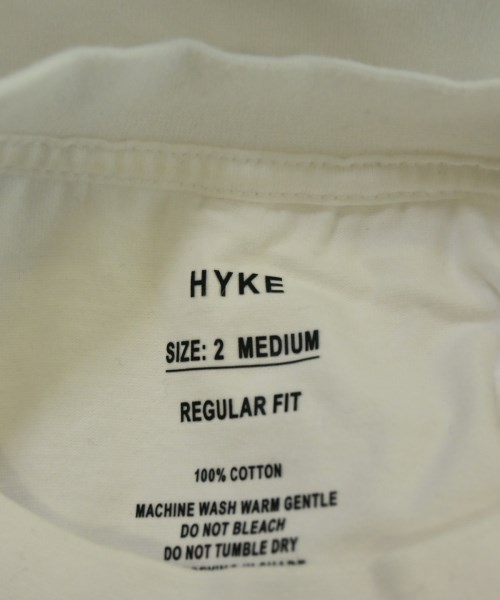 HYKE（ハイク）Tシャツ・カットソー 白 サイズ:2(M位) レディース/2200717199235