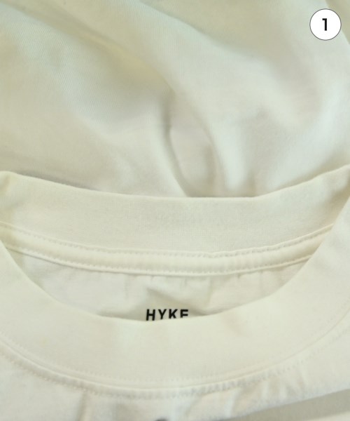 HYKE（ハイク）Tシャツ・カットソー 白 サイズ:2(M位) レディース/2200717199235