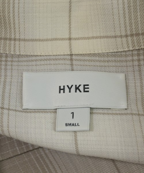 HYKE（ハイク）シャツワンピース ベージュ サイズ:1(S位) レディース/2200717806010