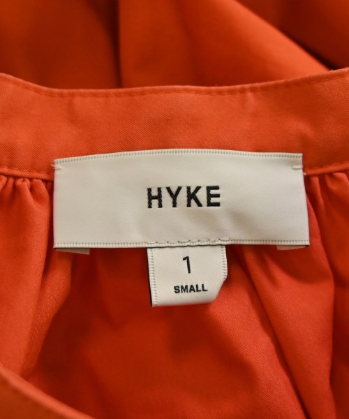 HYKE（ハイク）シャツワンピース オレンジ サイズ:1(S位) レディース/2200715154014