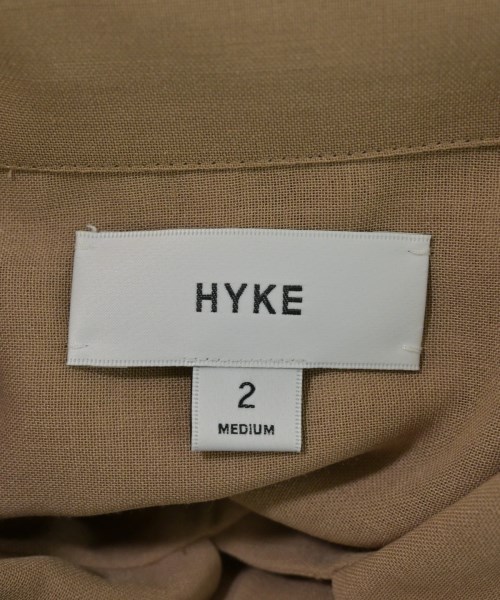 HYKE（ハイク）シャツワンピース 茶 サイズ:2(M位) レディース/2200715372029