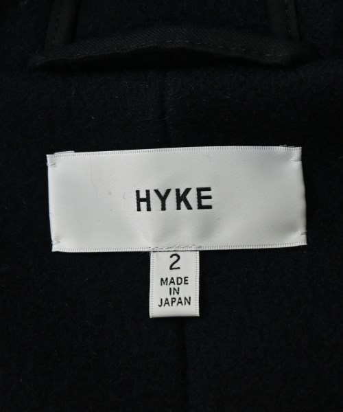 HYKE（ハイク）ダッフルコート 黒 サイズ:2(M位) レディース/2200718743017